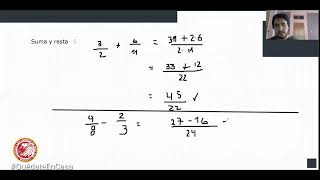 OPERACIONES CON NÚMEROS RACIONALES - MATEMÁTICAS Iº MEDIO