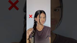 Tey this braid hacks ✅ #braidedhairstyles #hairstyletutorial #shortsvideo