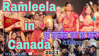 Ramleela in Canada#toronto#HinduSabha Mandir#Brampton#cricket#ramleela#canada#Rambhajan#sitamaa#maa.