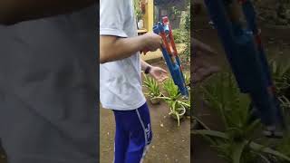 Quick Test #shorts #shooter #shooting #toygun #diy #steelball #pvc #viral