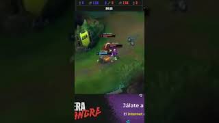 LAG or ANIME FIGHT #short #leagueoflegends