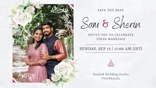 Wedding Ceremony: Sam & Sherin | Karthik Wedding Studio, Vettikkavala