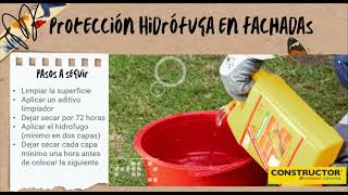 Protección Hidrófuga en Fachada y Cimentaciones