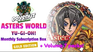 RIDICULOUS Yu-Gi-Oh! opening with Asters World Mystery box! Gold Edition Opening!