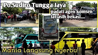 Hunting bus sore hari di agen Komsen Jatiasih bekasi dan Toll Jor KM 41,,,Rame Bangett!!!!