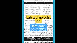 lab technologist jobs #jobalert #jobsearch #trendingvideo #viralvideo #rna #genetics #micro #dna