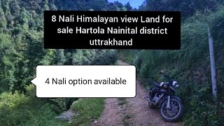 🙏Himalayan view Land for sale Hartola Near mukteshwar nainital district uttrakhand 🏡#land