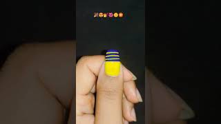 stripingtep nailartdesign 💅#viral#stripnailart#youtubeshorts#shorts#nailpolish