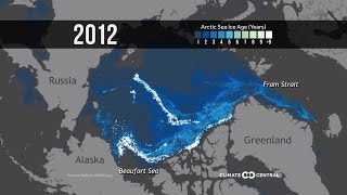 Watch 16 Years of Arctic Ice Disappear in Seconds