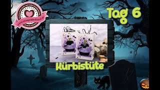 8 Tage Halloween -Tag6- Kürbistüte mit Stampin' Up!