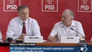 Avertisment presedinte Ion Iliescu