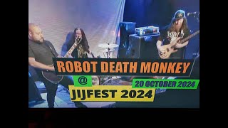 (Vol.34 No.01) = ROBOT DEATH MONKEY @ JIJFEST 2024 In LEGENDS = EDINBURGH (s/uk) = 20 OCTOBER 2024