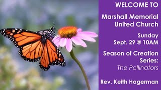 Sept. 29, 2024: Seasons of Creation Series: The Pollinators with Rev. Keith Hagerman