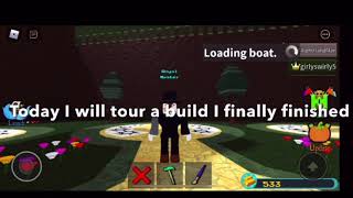 Tour of my airship map in build a boat