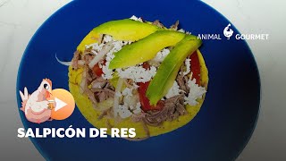 Receta mexicana: Salpicón de res para tostadas