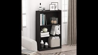 Review FURINNO JAYA Simple Home 3-Tier Adjustable Shelf Bookcase 2021