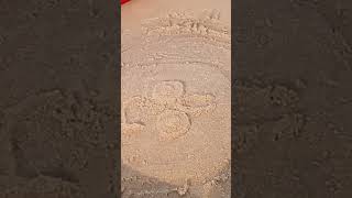 jagannath making on sand   #seebeach #short #swam