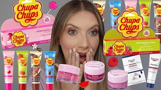 NOVIDADES PARA OS LÁBIOS 👄 Hidratante Labial Chupa Chups, Sleeping Mask Ruby Rose e Aquaphor Pomada