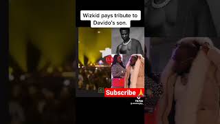 Wizkid pays tribute to Davido’s son as he perform Davido’s song live at Madison square Garden😳❤️🔥