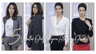 AUTUMN/WINTER OUTFITS YOU ALREADY OWN | 5 Fall Winter 17/18 Trends | JASMINA PURI