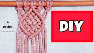 #EP14 Macrame Diamond Pattern, do it and shine as a diamond 💎