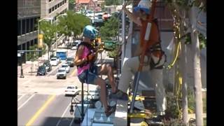 Sabine Over the Edge - 2013 Cancer Fund Raiser