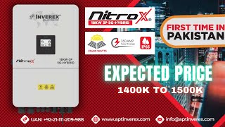 Nitrox 18KW Solar Inverter: Specs, Price 1400K to 1500K Expected | ReviewsAUR