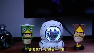 超萌治癒的宇航喵檯燈小音響