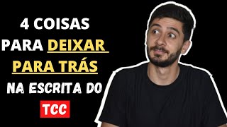 Deixe isso para trás e seja APROVADO no TCC