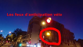 Avez-vous remarqué les feux d'anticipation vélo ?