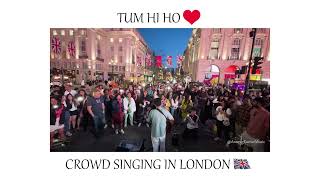 Crowd singing 'TUM HI HO' | LIVE IN LONDON | Anurag Kumar