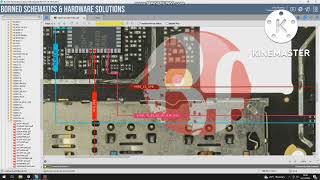 Analisa kerusakan sinyal redmi 8a dengan Borneo schematics