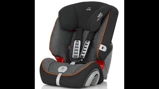 Автокресло Britax Römer Evolva 1-2-3 Plus. Обзор