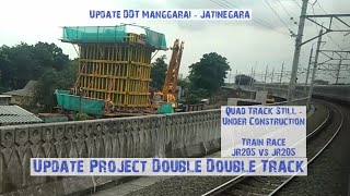 Update Project Double Double Track From Manggarai Central Station to Jatinegara