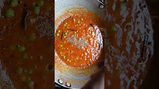 Matar Paneer curd recipe | easy way to make it #asmr #cooking #matarpaneer #food #curry #shorts