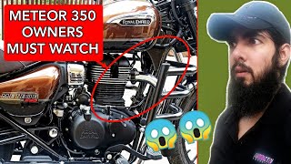 CLUTCH CABLE INSPECTION OF ROYAL ENFIELD METEOR 350 | PROBLEM ?? 😳😳