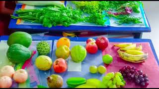 KG SECTION PRESENTS A DAY WITH FRUITS & VEGETABLES