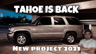 PROJECT TAHOE BACK FROM BODY SHOP #Chevytahoe #obschevy #droppedtahoe