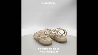 Sandale Menbur Casual de Vară cu Rockstuds