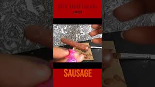 DIY Doll Food  Sausage #dolls #dollcrafts #DIY