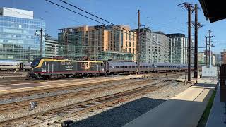 Amtrak ACS-64 606 “King Tut” pulling Cardinal train 51 Washington DC Union Station 8/3/22