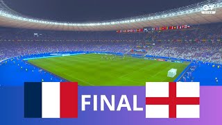 France vs England - FINAL EURO 2024 | Full Match & All Goals | FC 24 Gameplay