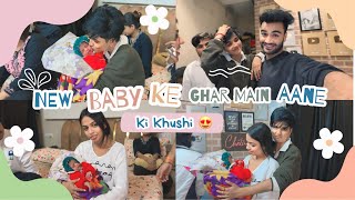 New Baby Ke Ghar Pe Aane Ki Khushi 😍 || Vlog-:61 || @chotanawab @cute.shivani.05