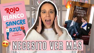 OPINIÓN ROJO, BLANCO Y SANGRE AZUL 🥵💘[BOOK vs. MOVIE] | Belbooks 📚