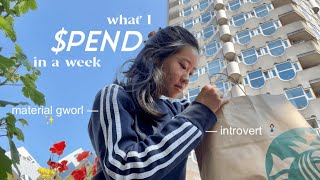 WHAT I SPEND IN A WEEK *as a uni student* in Netherlands (Erasmus Uni, Rotterdam)