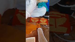 Tilly wale khere status #handmade #working #shoes #shortvideo || SHAZAIN LADLA