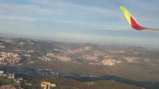 Lisbon takeoff (Airbus A320)