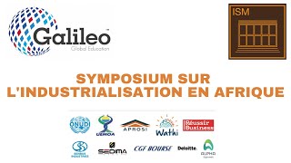 GROUPE ISM SYMPOSIUM SUR L'INDUSTRIALISATION EN AFRIQUE