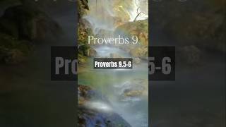 Proverbs 9.5-6