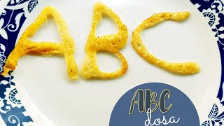 Kids dosa recipe| Fun food for kids & toddlers| ABC dosa| Dosa for picky eaters #shorts